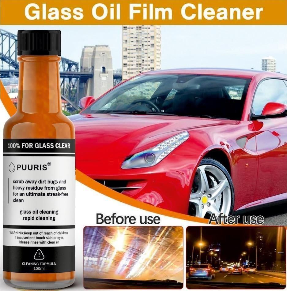 All-in-One Glass Cleaner – Deep Cleaning for Vehicles & Household