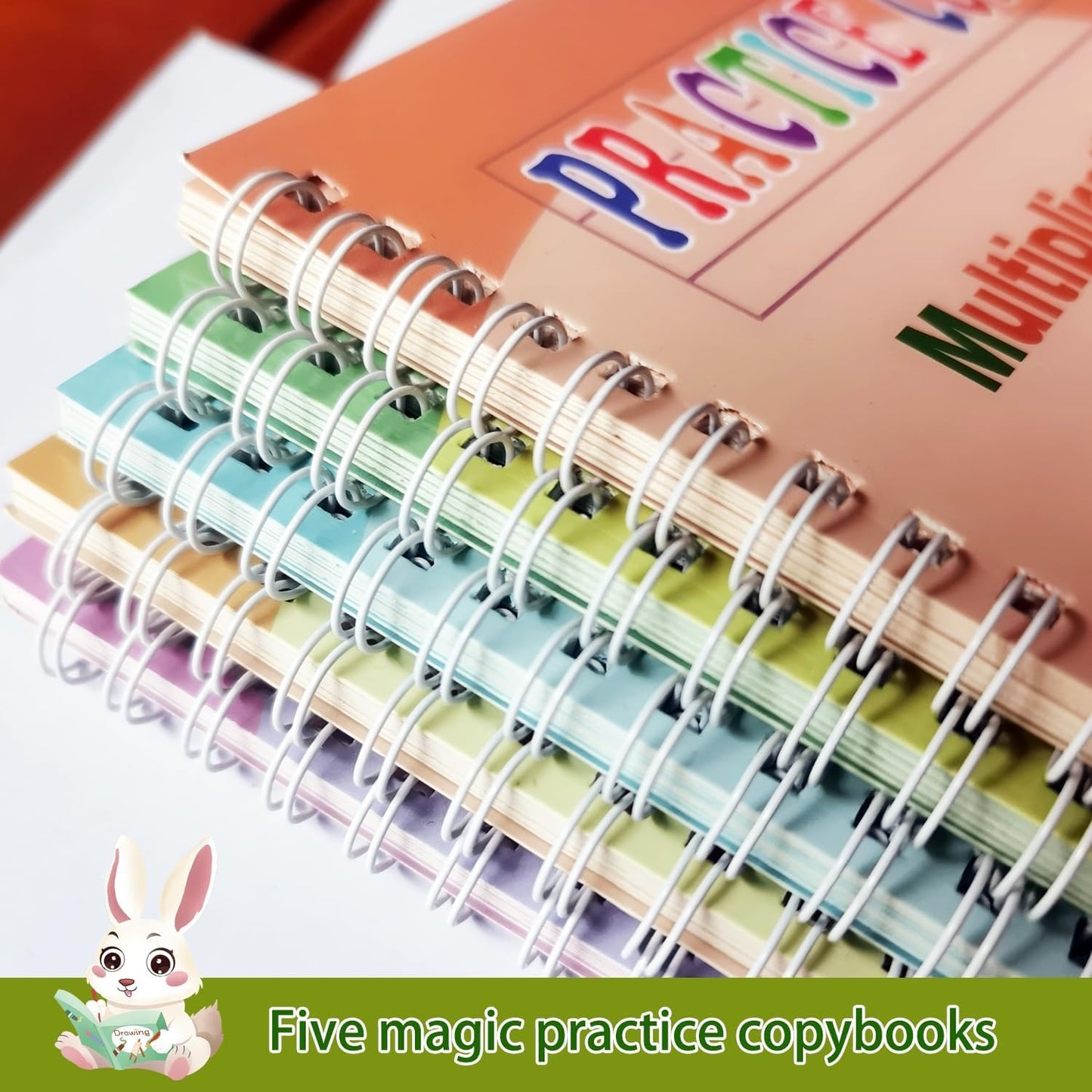 Sank Magic Practice Copybook (4 BOOKS,1 PEN,1 GRIP,10 REFILL)