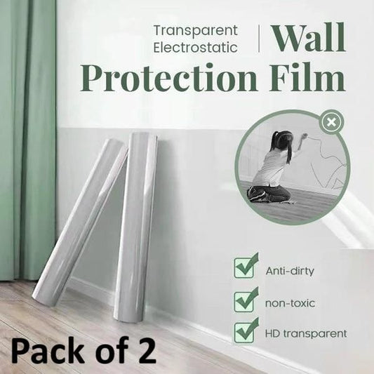 Transparent Electrostatic Wall Guard Film, Buy 1 Get 1 Free